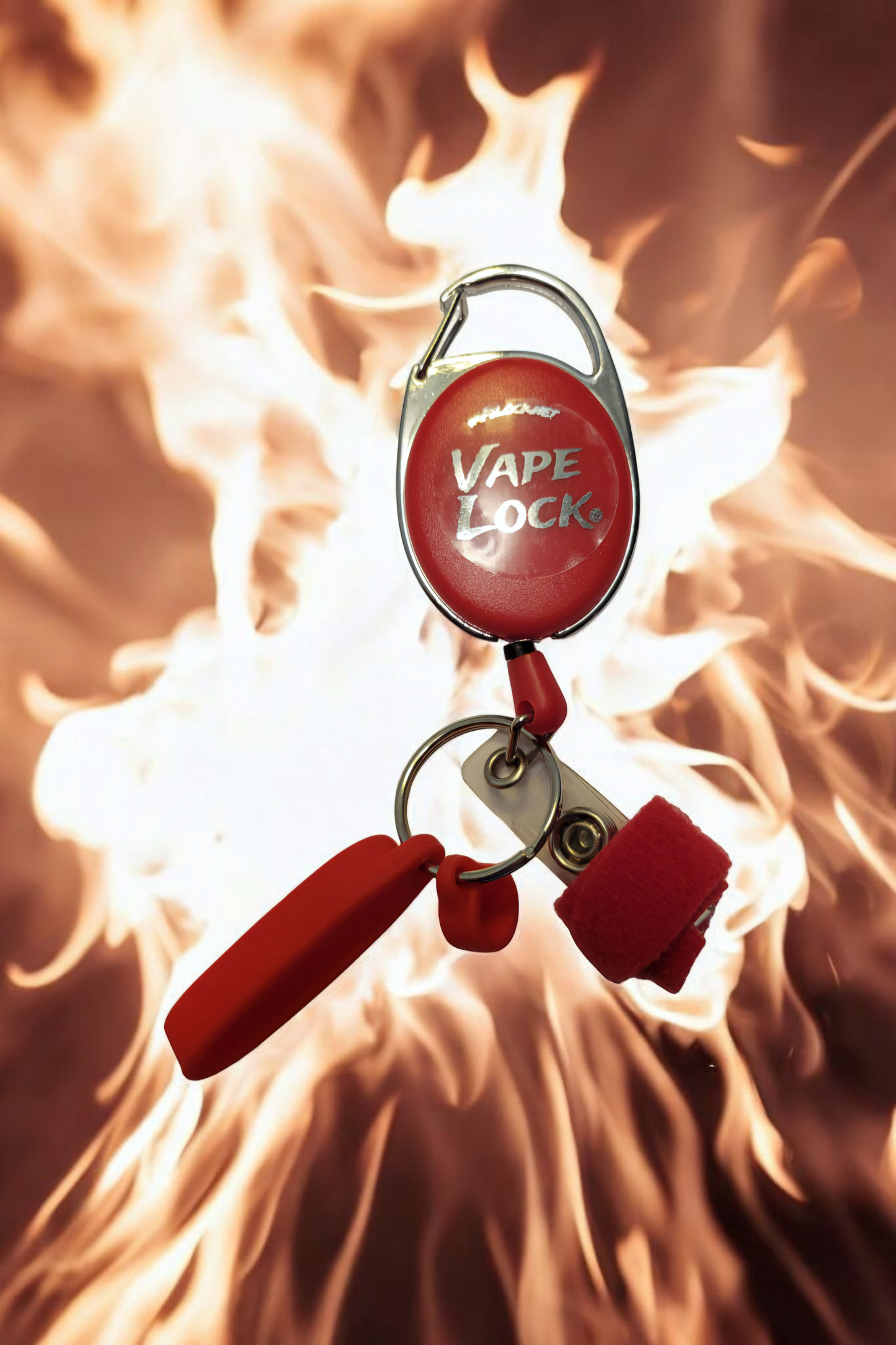 Vapelock Patent Pending Retracting Vape Clip
