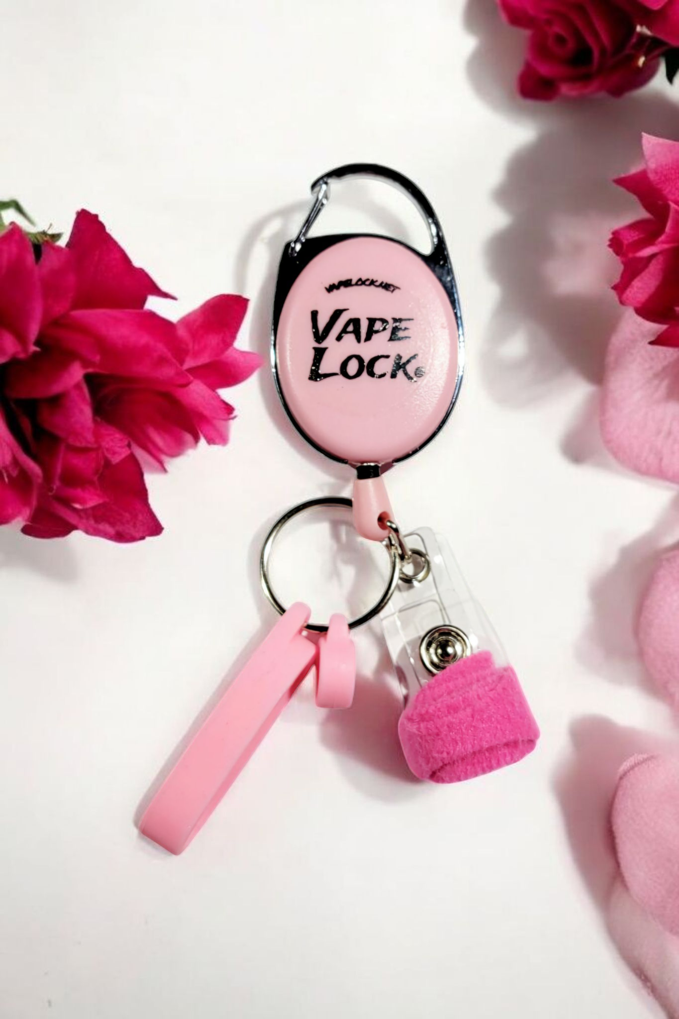 Vapelock Patent Pending Retracting Vape Clip