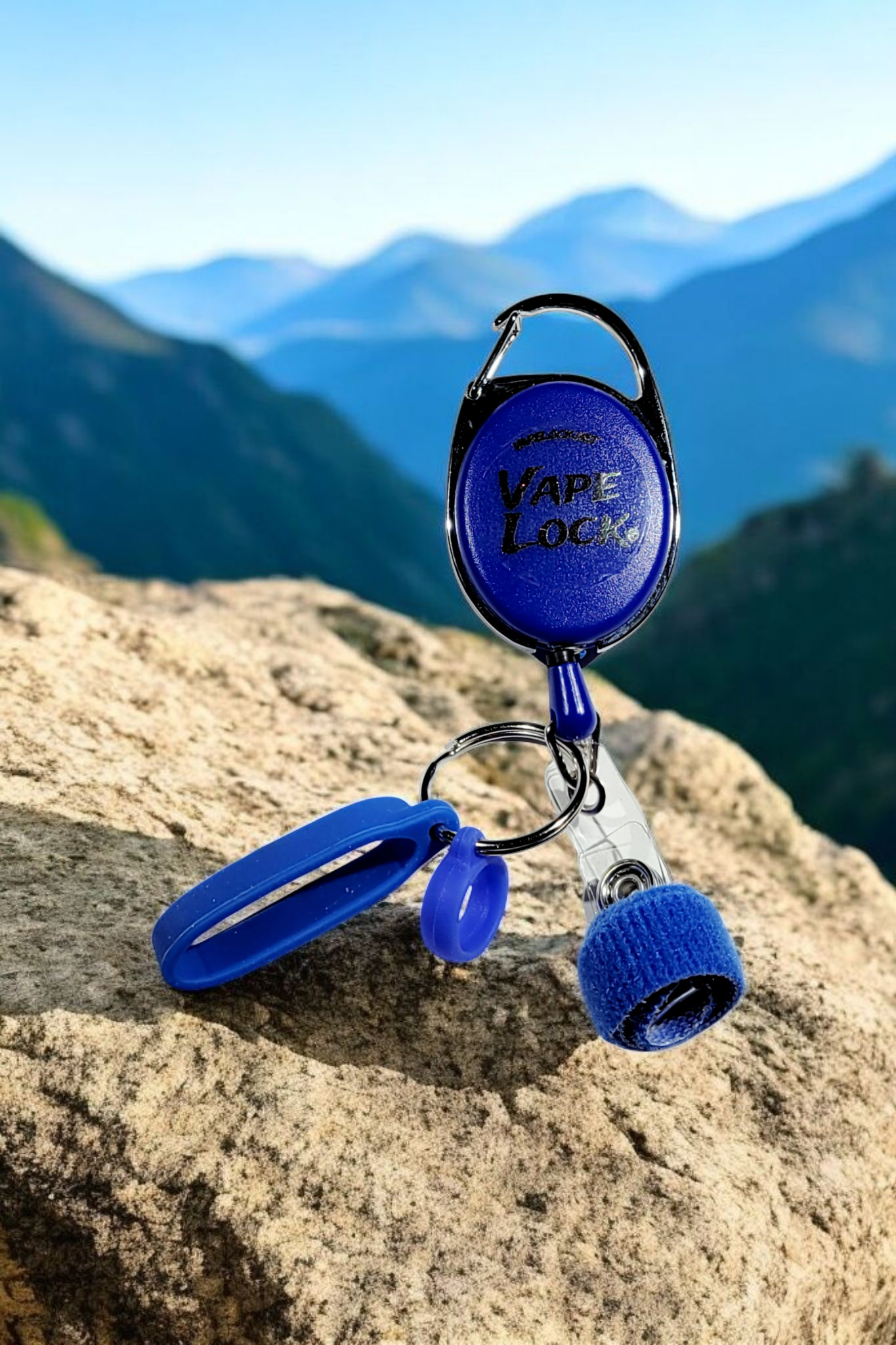 Vapelock Patent Pending Retracting Vape Clip