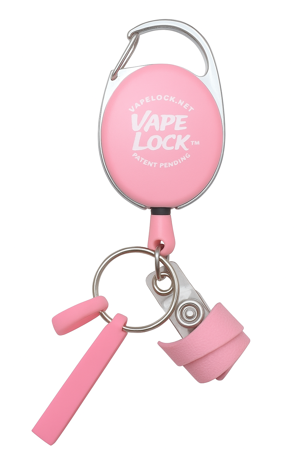 Vapelock Patent Pending Retracting Vape Clip