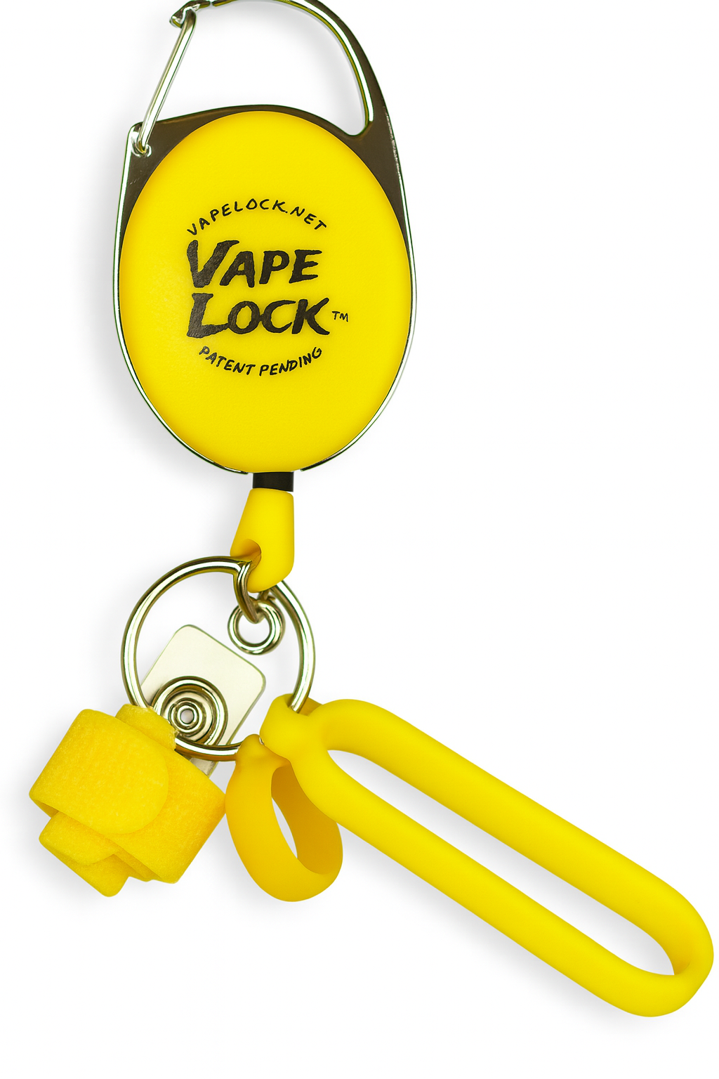 Vapelock Patent Pending Retracting Vape Clip