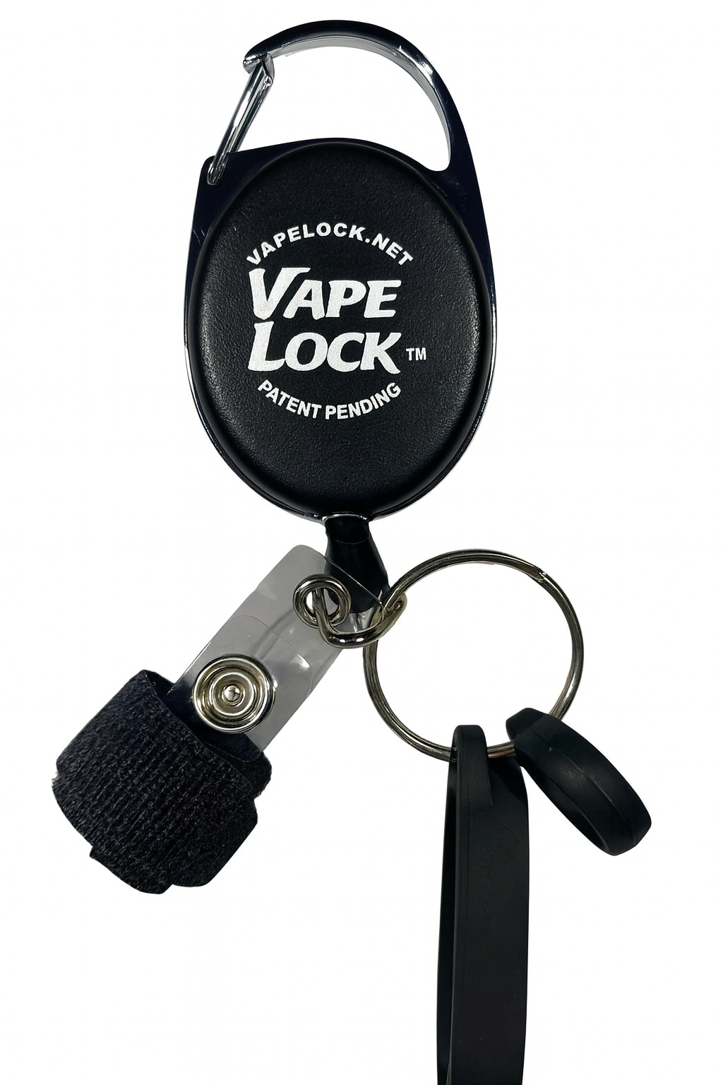 Vapelock Patent Pending Retracting Vape Clip