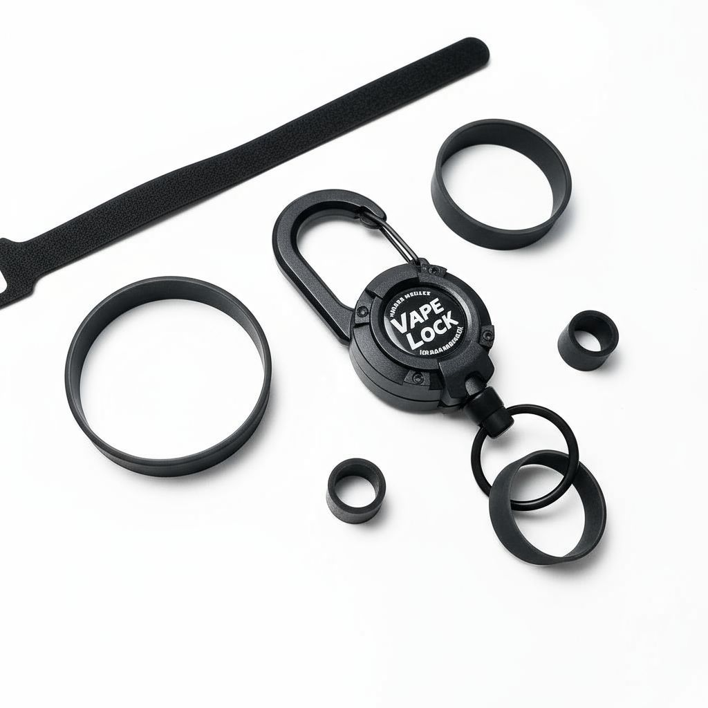 Vapelock Double Duty Retractable Clip For Heavier Devices