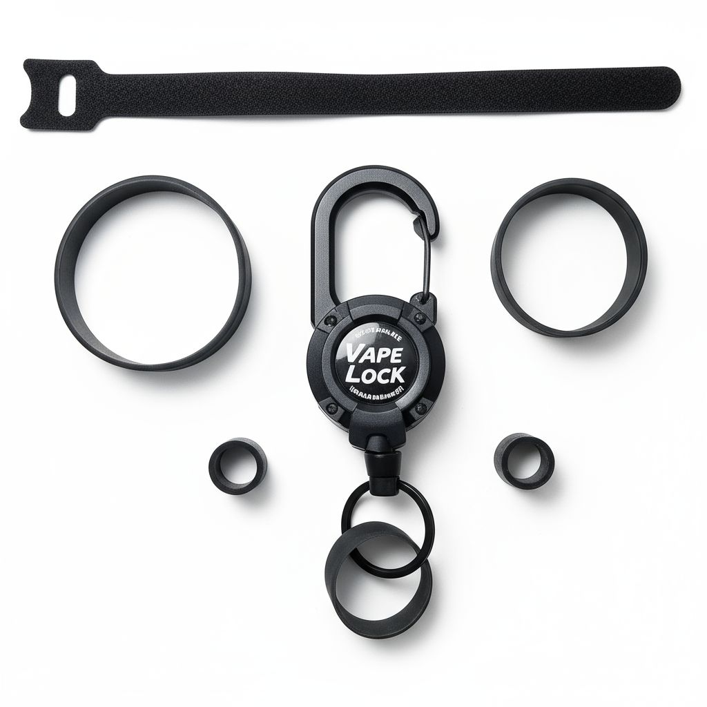 Vapelock Double Duty Retractable Clip For Heavier Devices